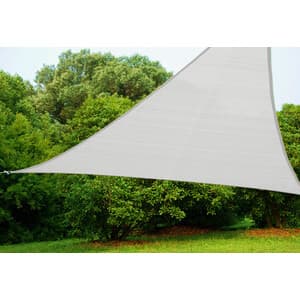Tenda Vela Ombreggiante Hdpe 5 x 5 x 5MT Bianco - 2