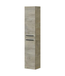 Kit Colonna Bagno Athena 2 Ante Sosp. Rovere Alaska - 2