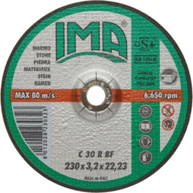 Disco per Marmo Ø 230 x 3,2 mm Ima 50 Pezzi - 2
