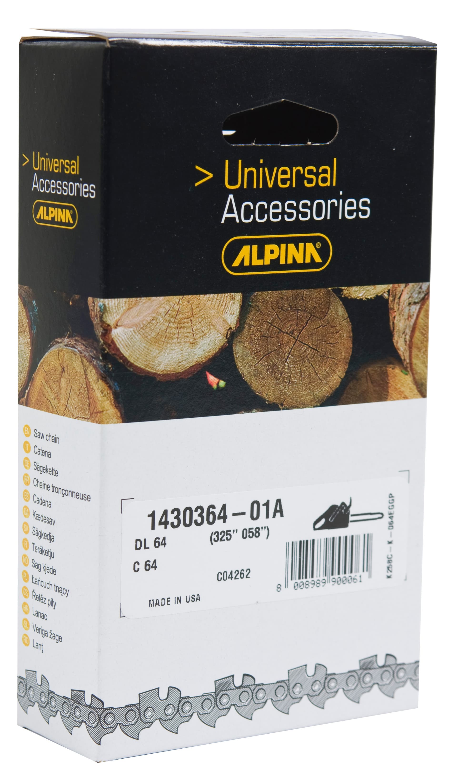 Catena 21BP 72E per Motosega CP460 CP45 4113722 x 1430372 01 Ggp Italy - 2