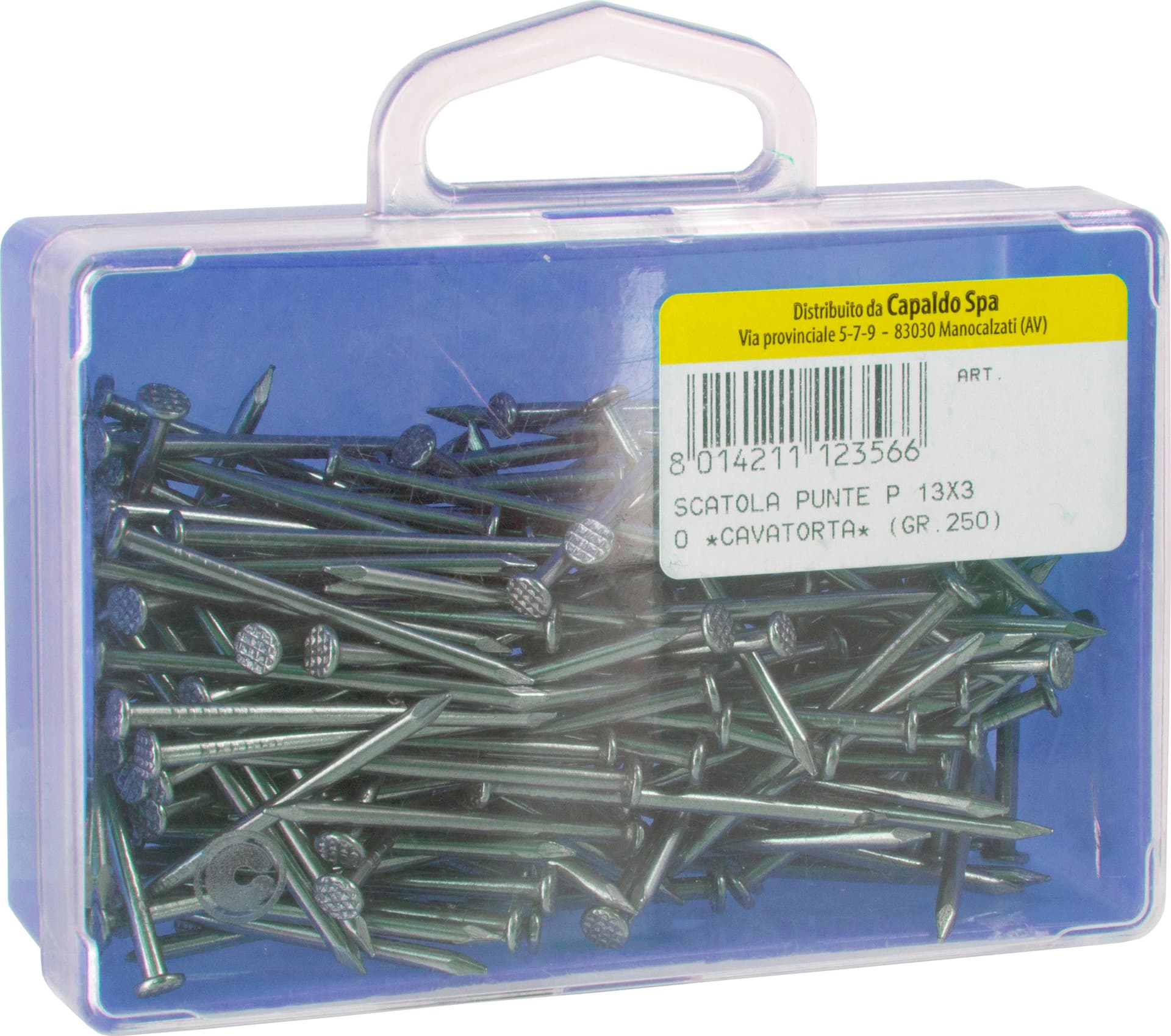 Sc Scatola Chiodi T. Piana L. L. 17 x 30 Cavatorta 250 g 5 Pezzi - 2