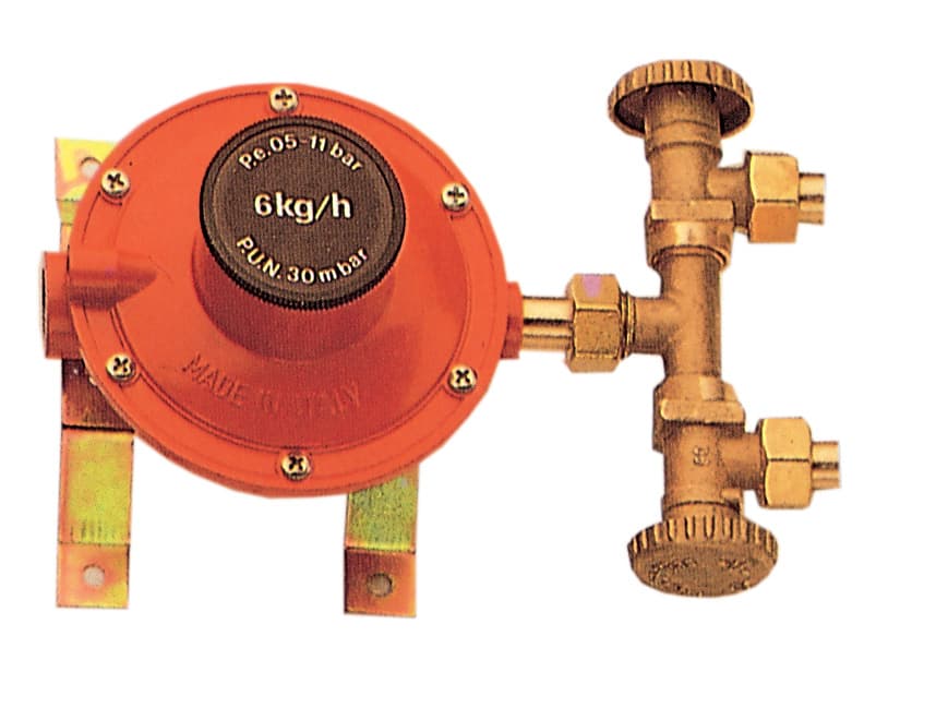 Pl Centralina per Gas a 2 Rubin 4 kg H Mignon Amaflex 2 Pezzi - 2