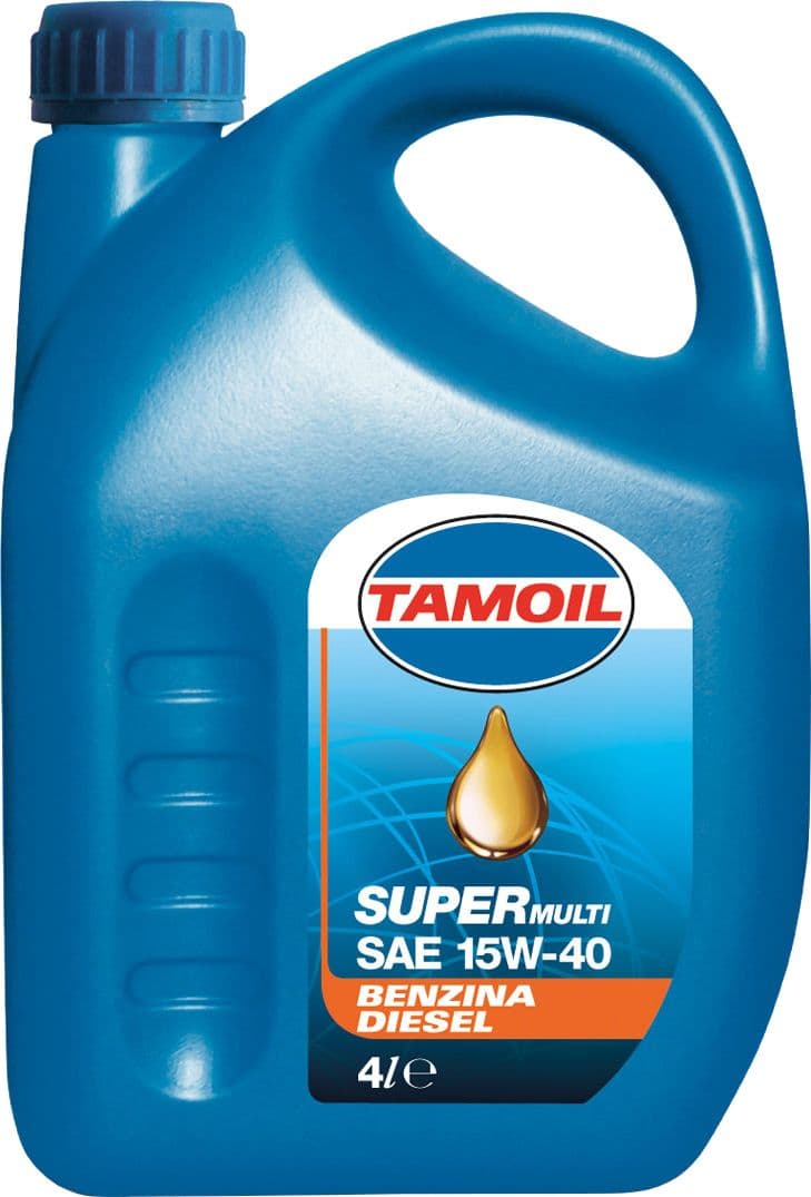 Olio Lubrificante Tamoil Super Sae 15 x 40 4 l 4 Pezzi - 2