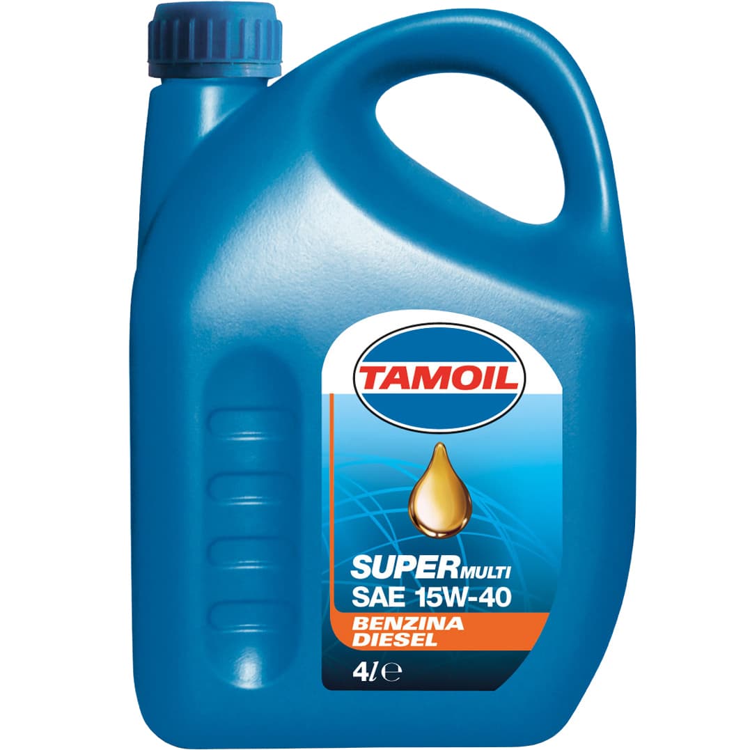 Olio Lubrificante Tamoil Super Sae 15 x 40 4 l 4 Pezzi - 2