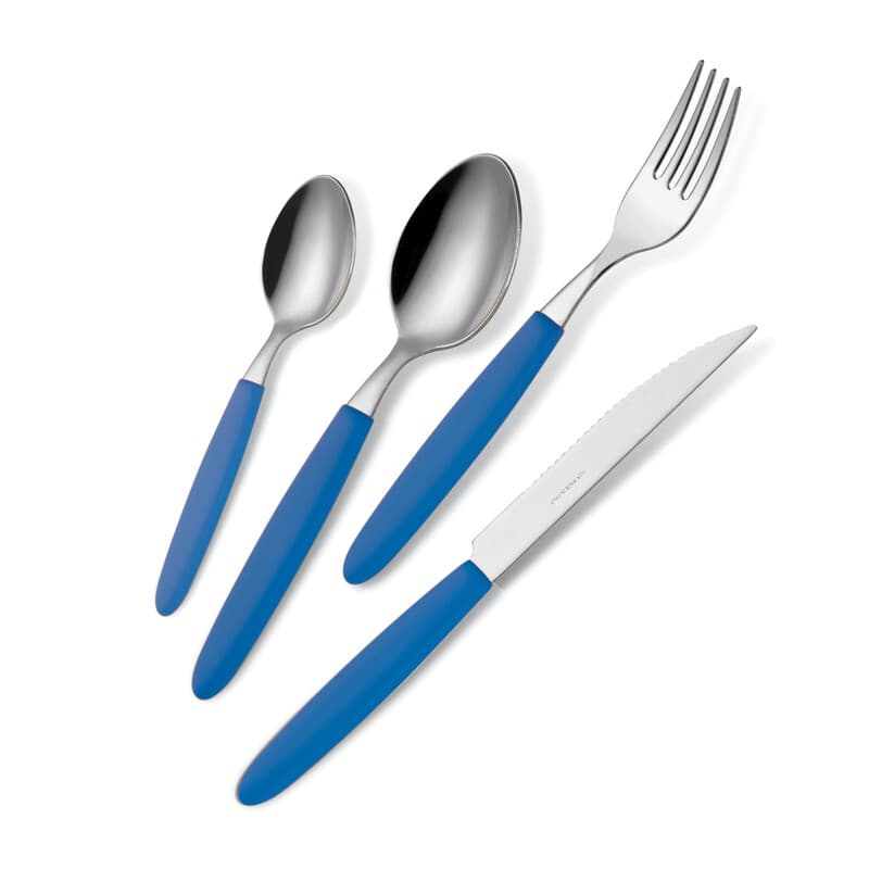 Posate Light Barattolo PZ.24 Blu 285 18 x 0 - 2