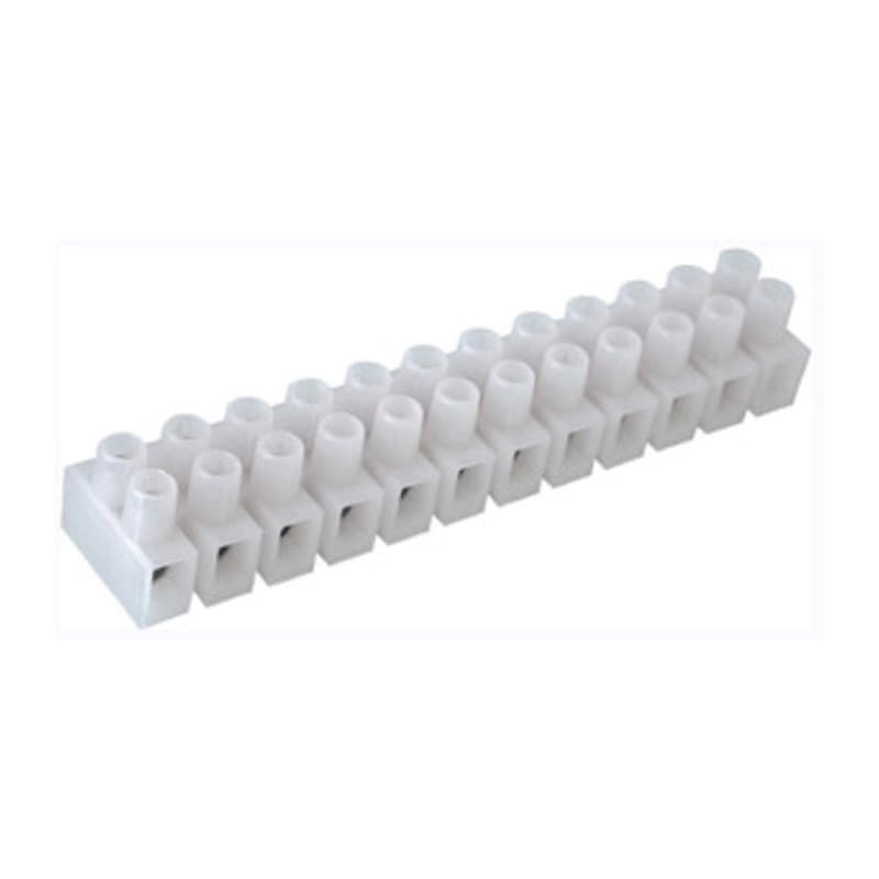 Morsettiera a 12 Poli Sezione Max 4,0 mm 10 Pezzi - 2