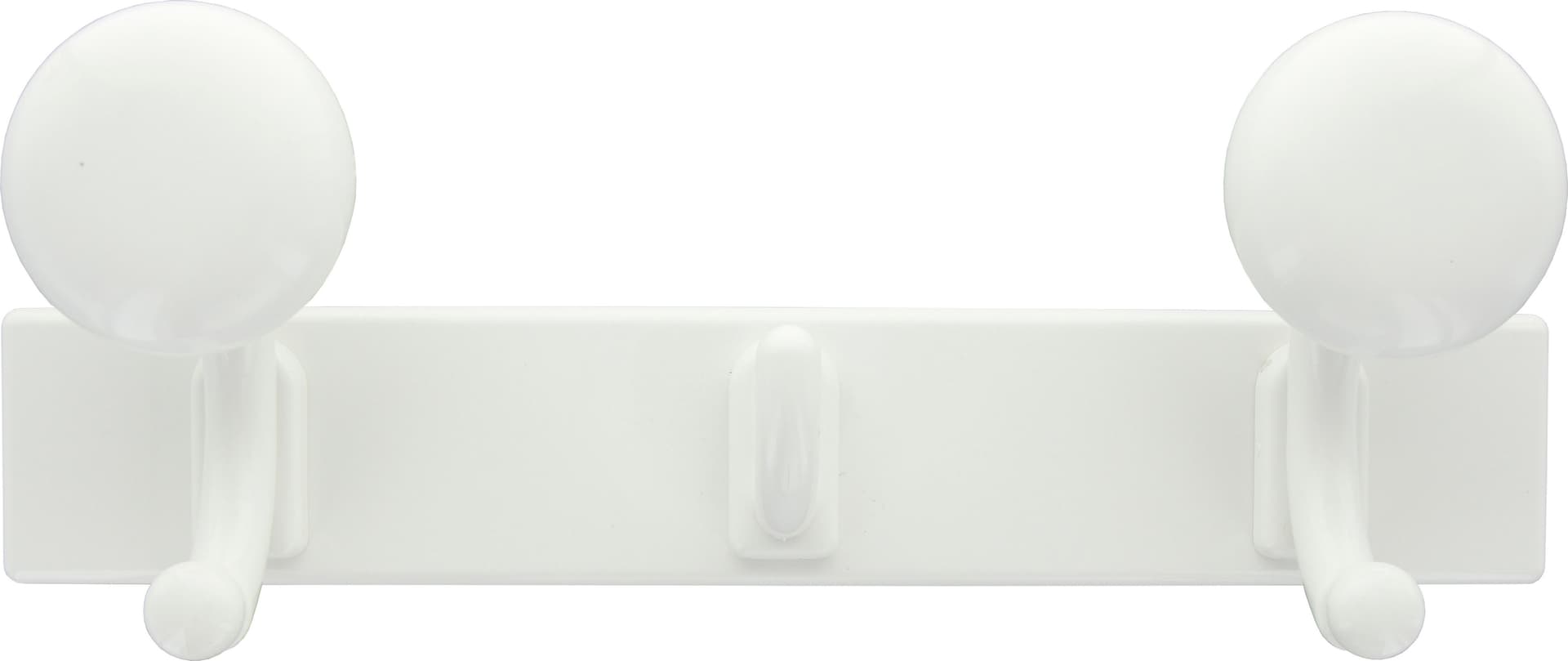 Bl Appendiabiti Ball 3 Posti Bianco* 2 Blister - 2