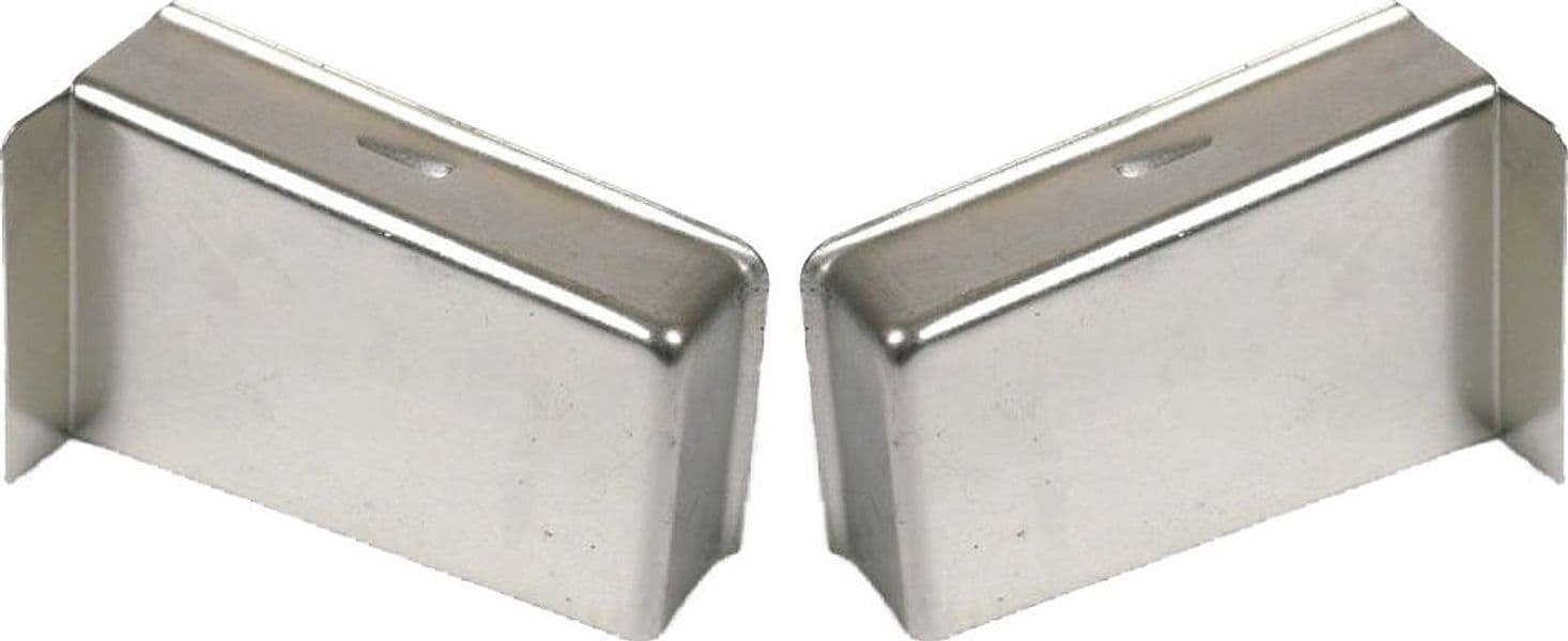Bl Guscio Copertura Metallo DX SX Cr Sat 2 Pezzi - 2