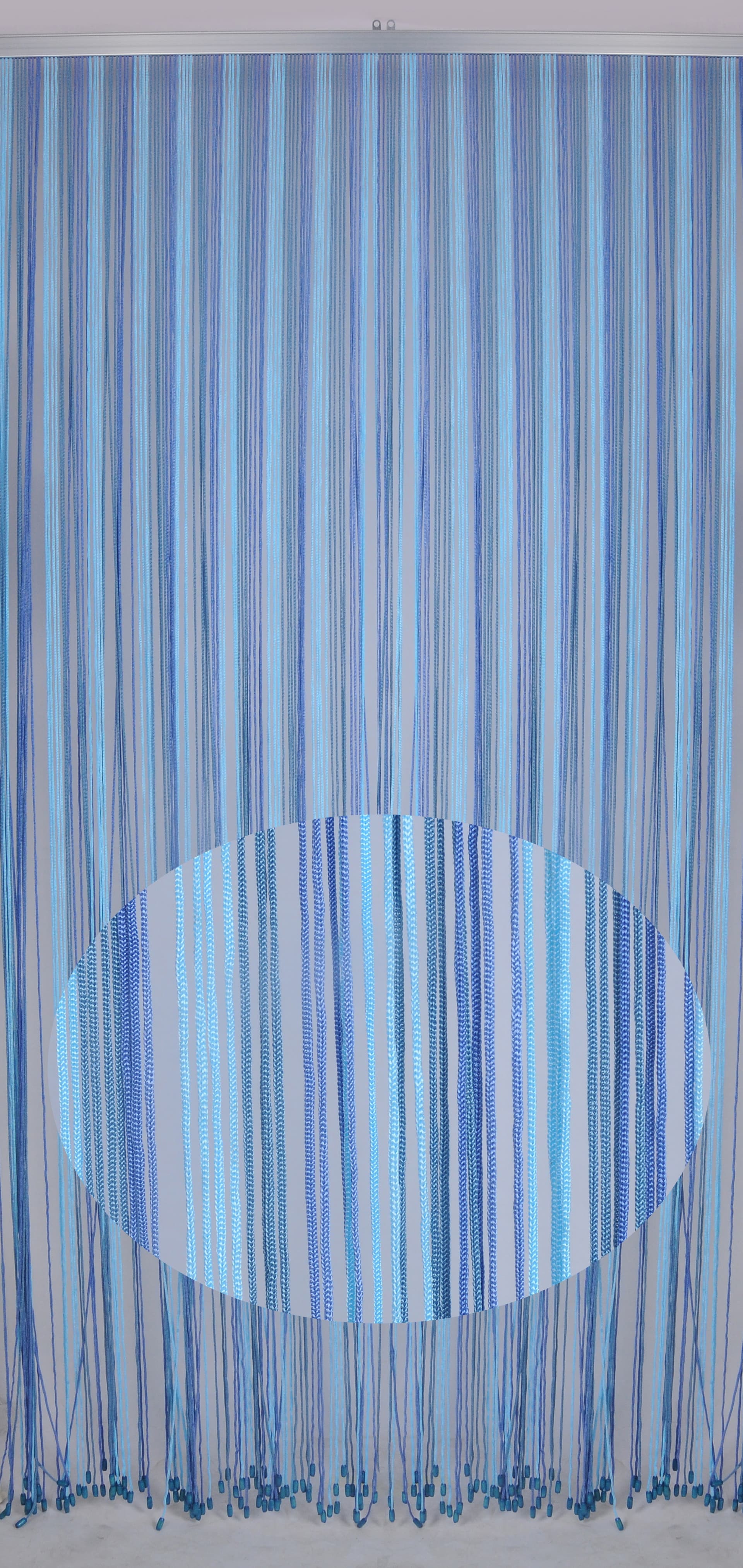Tenda Cordoncino 125XH240 Cm Azzurro - 2