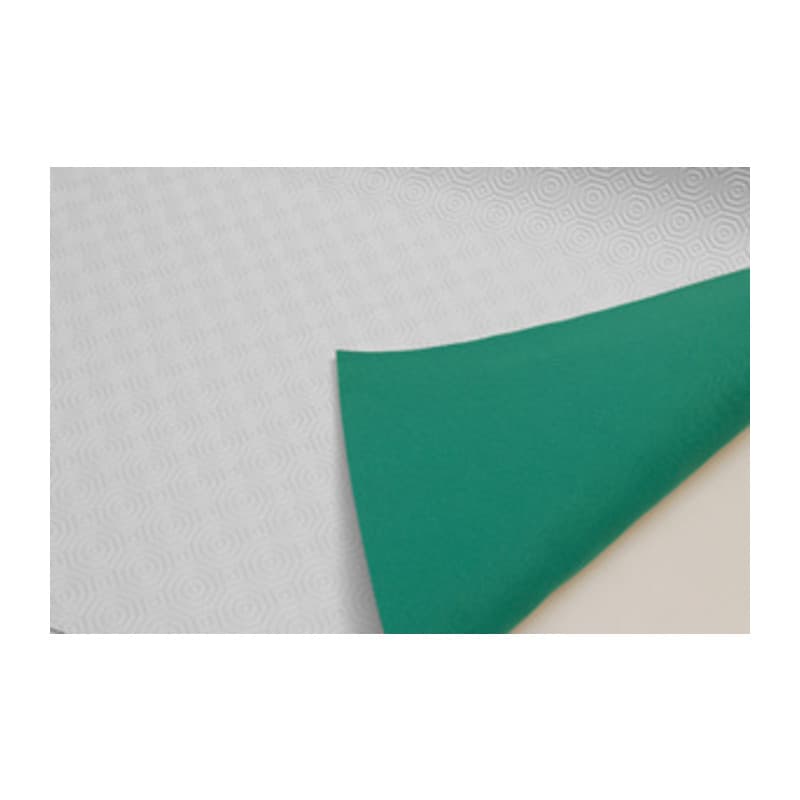 Tavolo H 138 cm Bianco Verde Gemitex 20,0 Metri Mollettone - 2