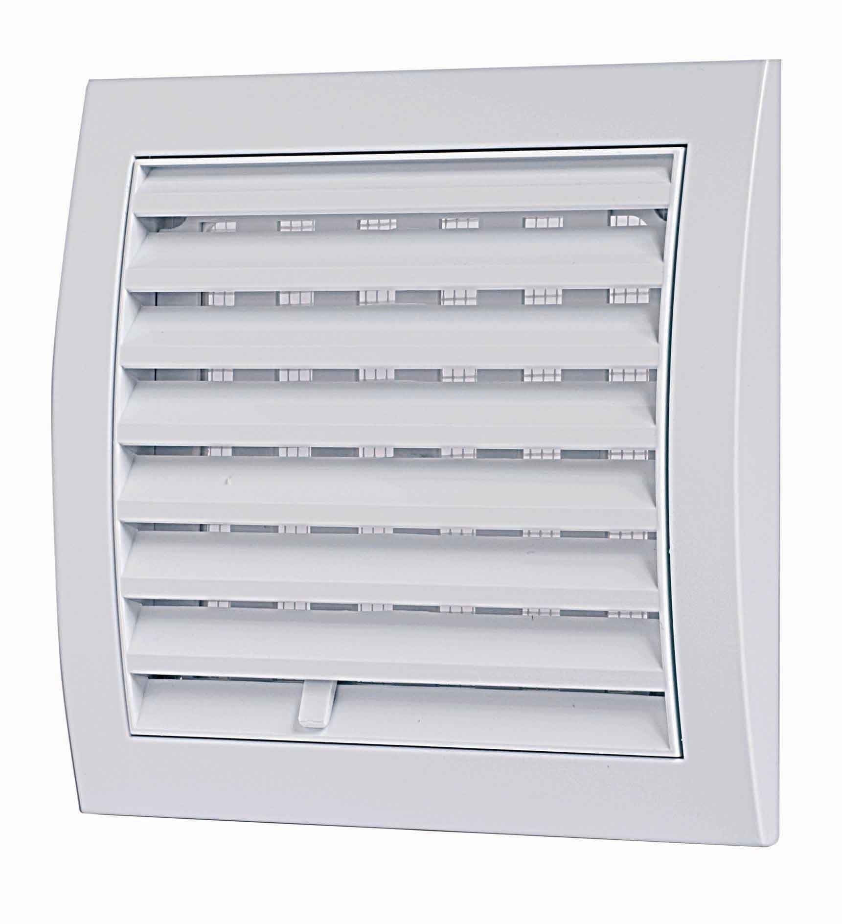 Griglia Aerazione ABS con Chiusura e Rete 150 x 150 5 Pezzi - 2