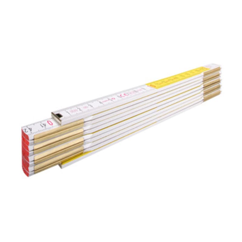 Doppio Metro Stabila 617 W 10 Aste 3 mm Bian Gial 10 Pezzi - 2