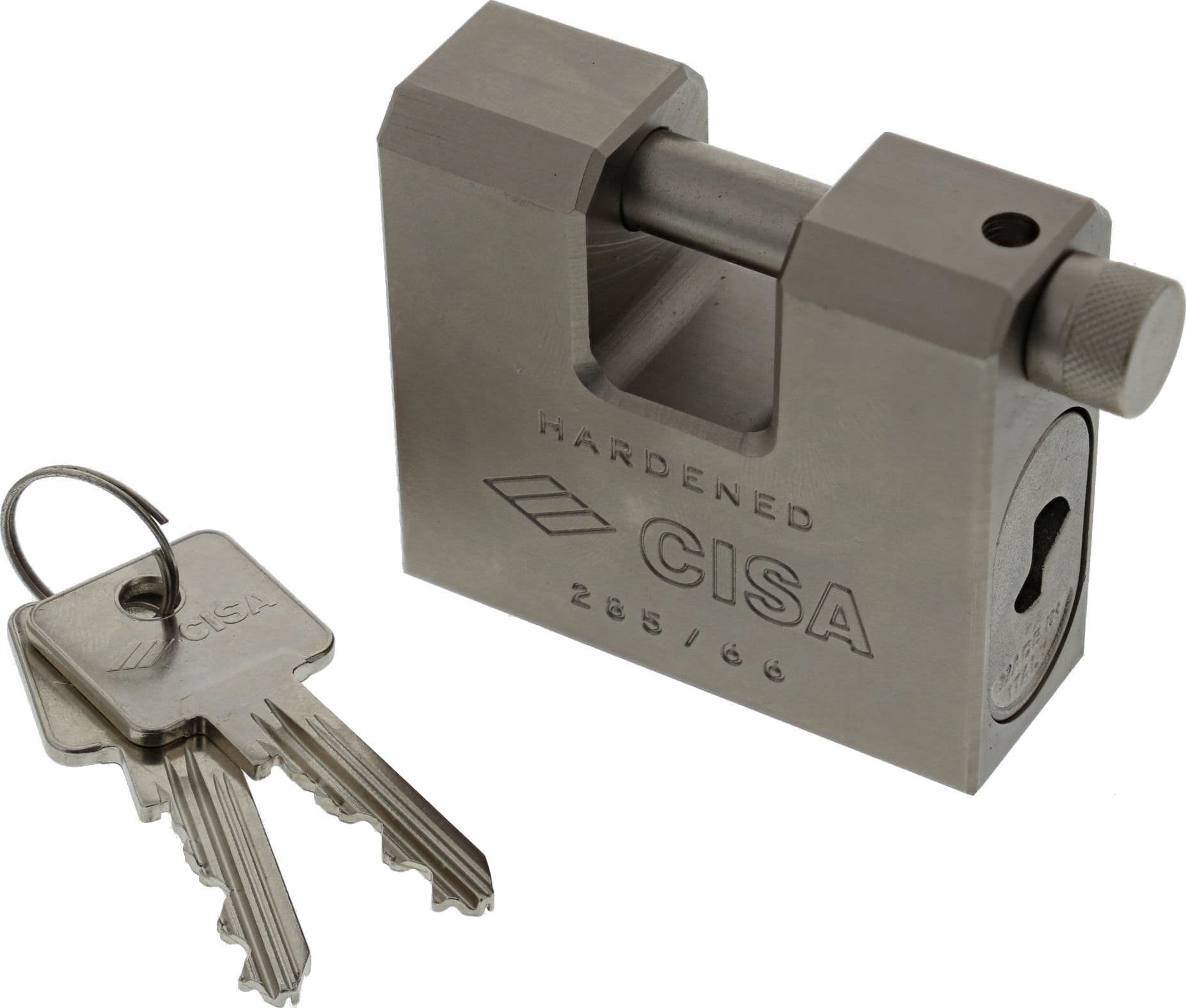 Lucchetto Corazzato Monobl Antic 66 mm Cisa 2855L - 2