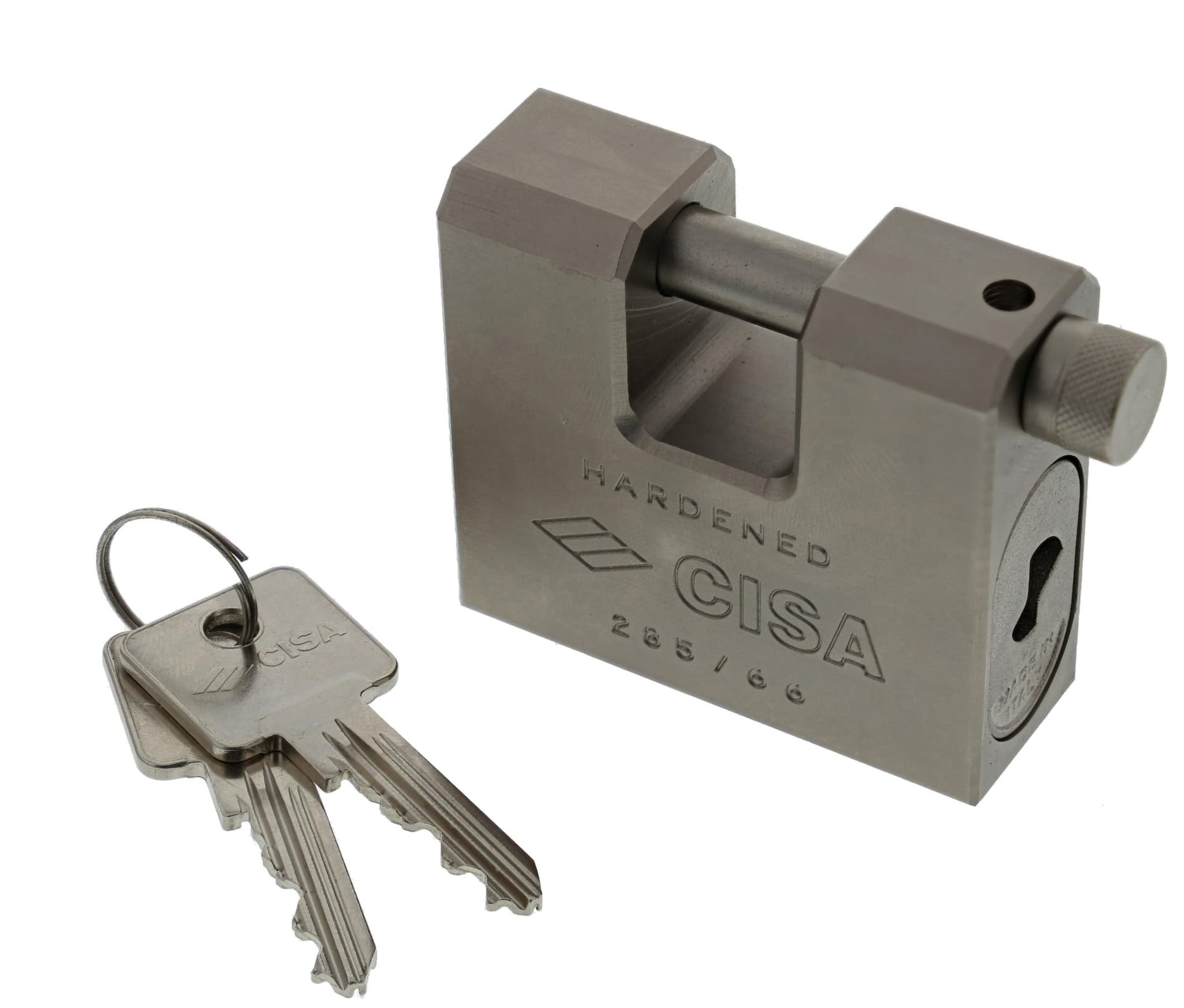 Lucchetto Corazzato Monobl Antic 66 mm Cisa 2855L - 2