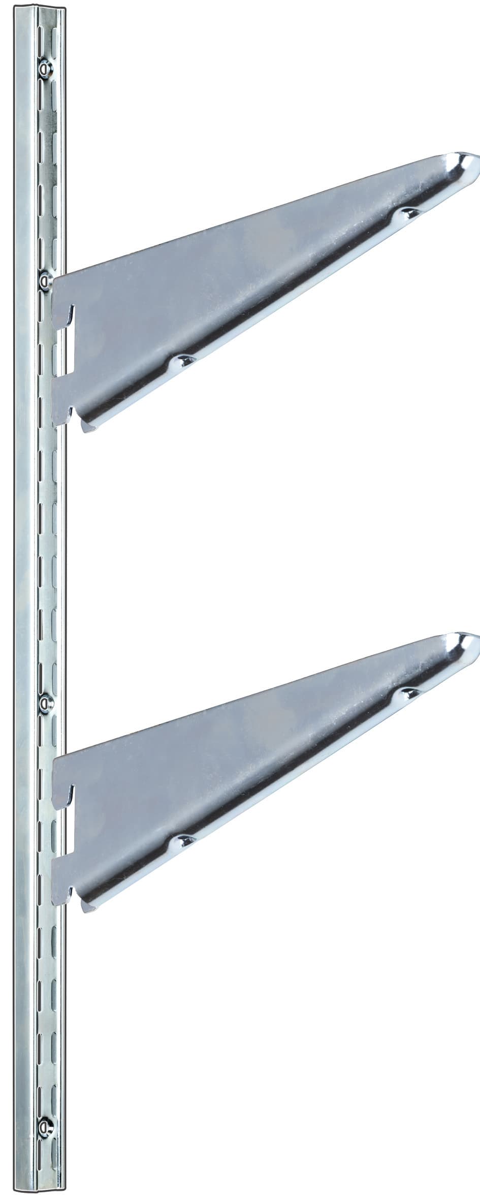 Reggimensola 2 Ganci 2770 Zincato 30 cm Aldeghi Luigi Spa 10 Pezzi - 2