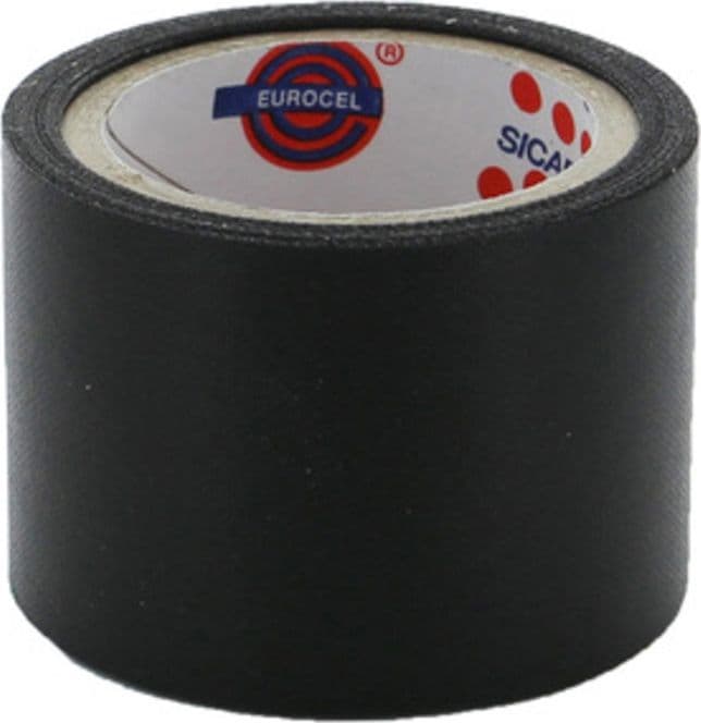 Nastro Telato Adesivo 38 mm x 2,7 m Nero Boston Italia 12 Pezzi - 2