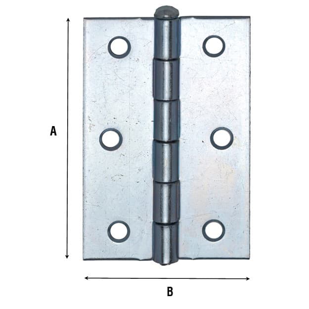 Cerniera Perno Sfilabile 840 Aldeghi 2.3/4 50,0 x 70 24 Pezzi - 2