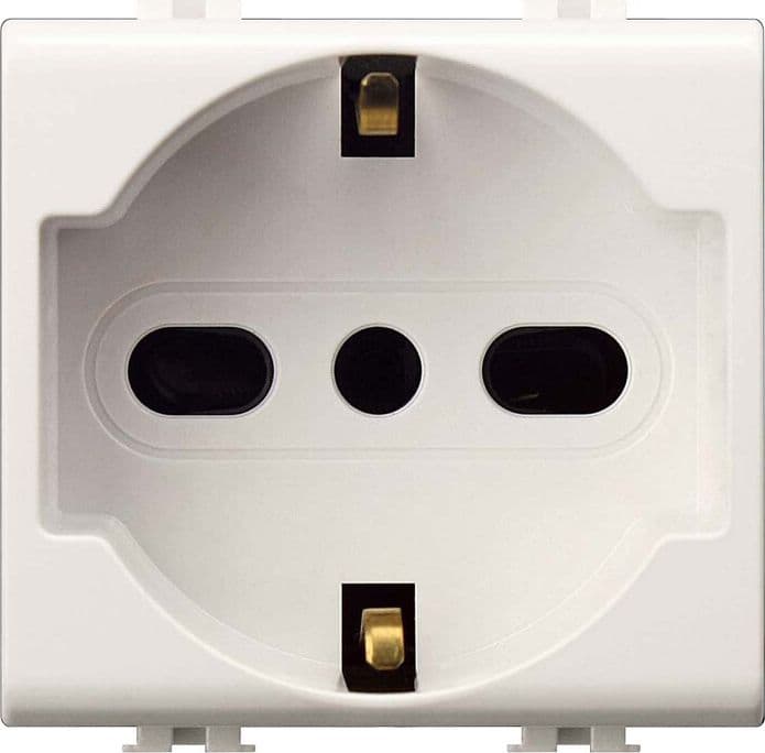 Presa Schuko Bipasso 2P e T Easy SE8040 6 Pezzi – Idroweb