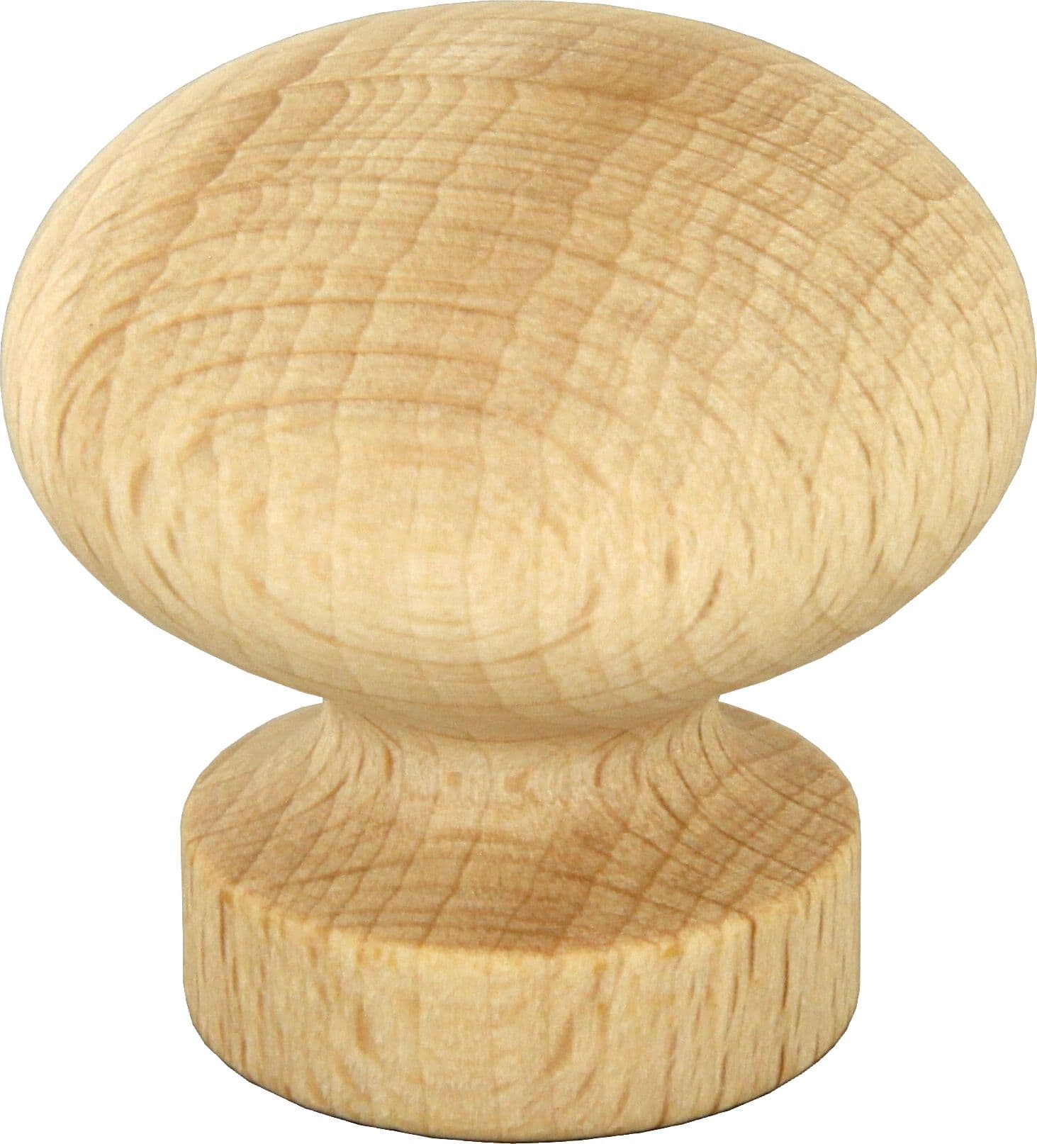 Bl Pomolo Legno Grezzo 101 C D 30 mm 5 Blister 2 Pezzi – Idroweb