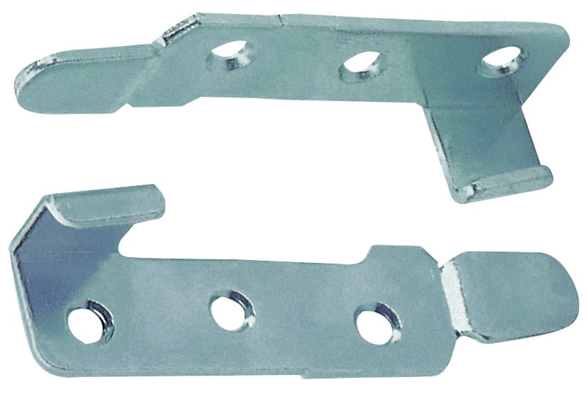 Ferri da Letto ad Incastro 95 mm Zincato * Aldeghi Luigi Spa - 2