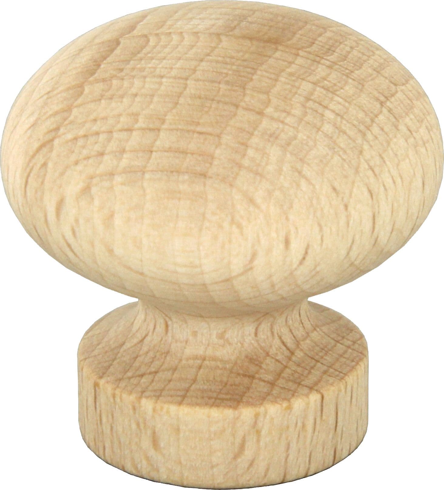 Bl Pomolo Legno Grezzo 101 a D 38 mm 5 Blister 2 Pezzi – Idroweb
