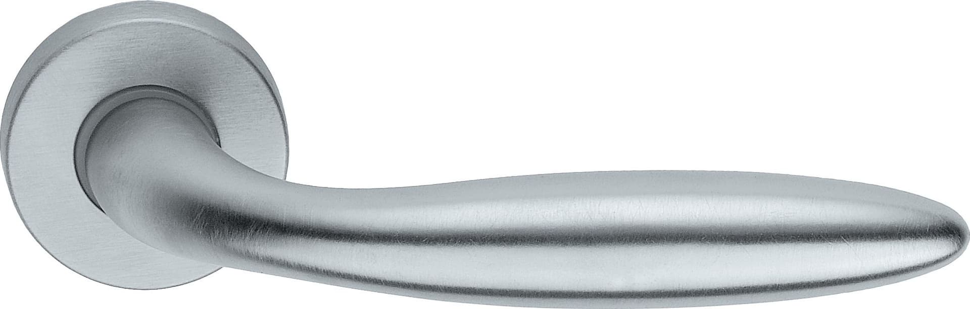 Maniglia Zama New Soft con Bocchetta Crom Satin Frascio