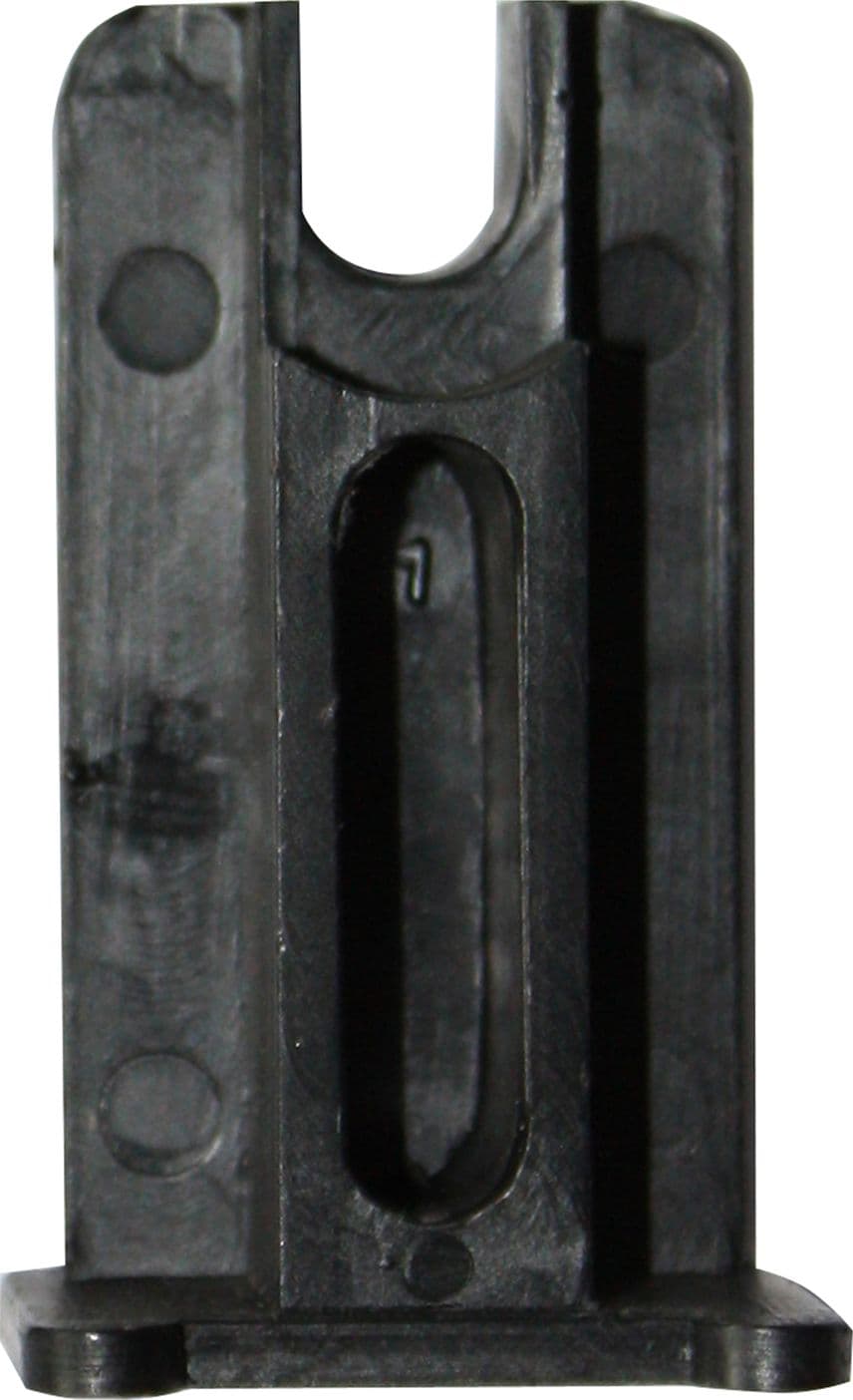 Tappo per Cremagliera 2774 Plastica Nero Aldeghi Luigi Spa 2 Pezzi - 2