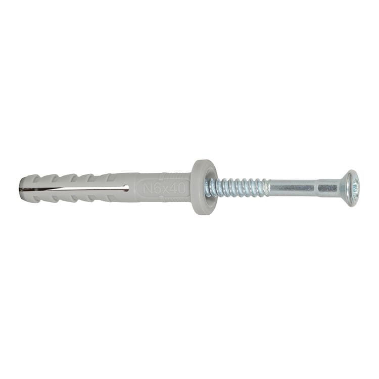 Tassello N F 8 x 80 Vite a Chiodo Fischer Fischer Italia 100 Pezzi - 2