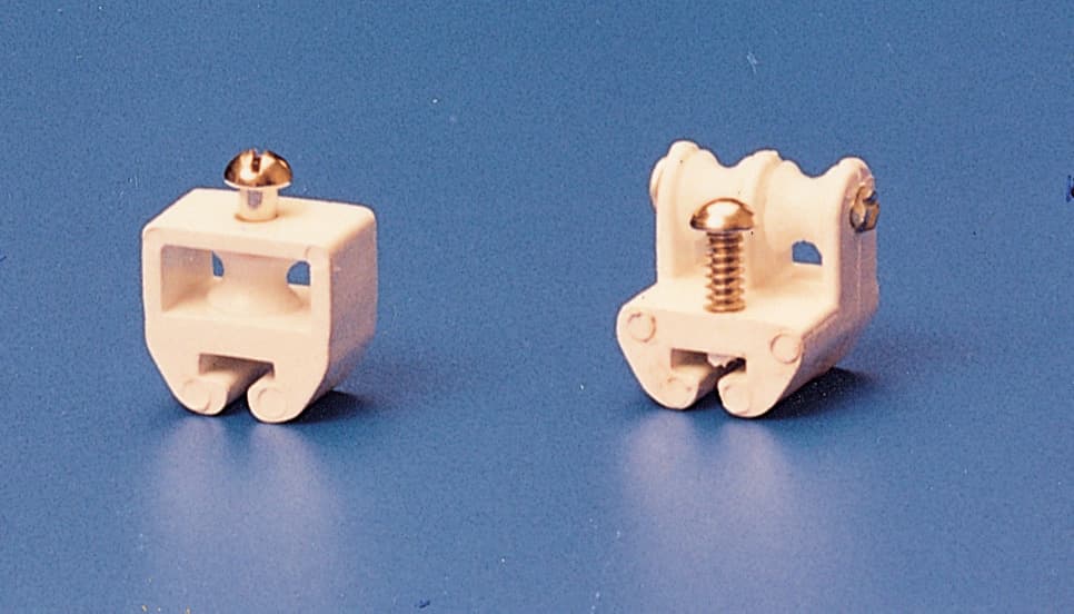 Gioco Carrucola in Plastica per Tenda Beri Bernardo 50,0 Coppie 2 Pezzi - 2