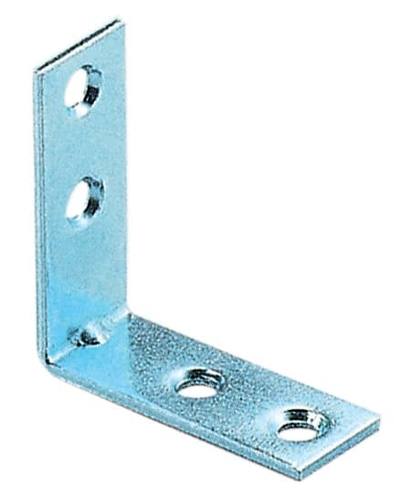 Lastrina a 4 Fori Angolo 60 x 60 mm** Aldeghi Luigi Spa 100 Pezzi - 2