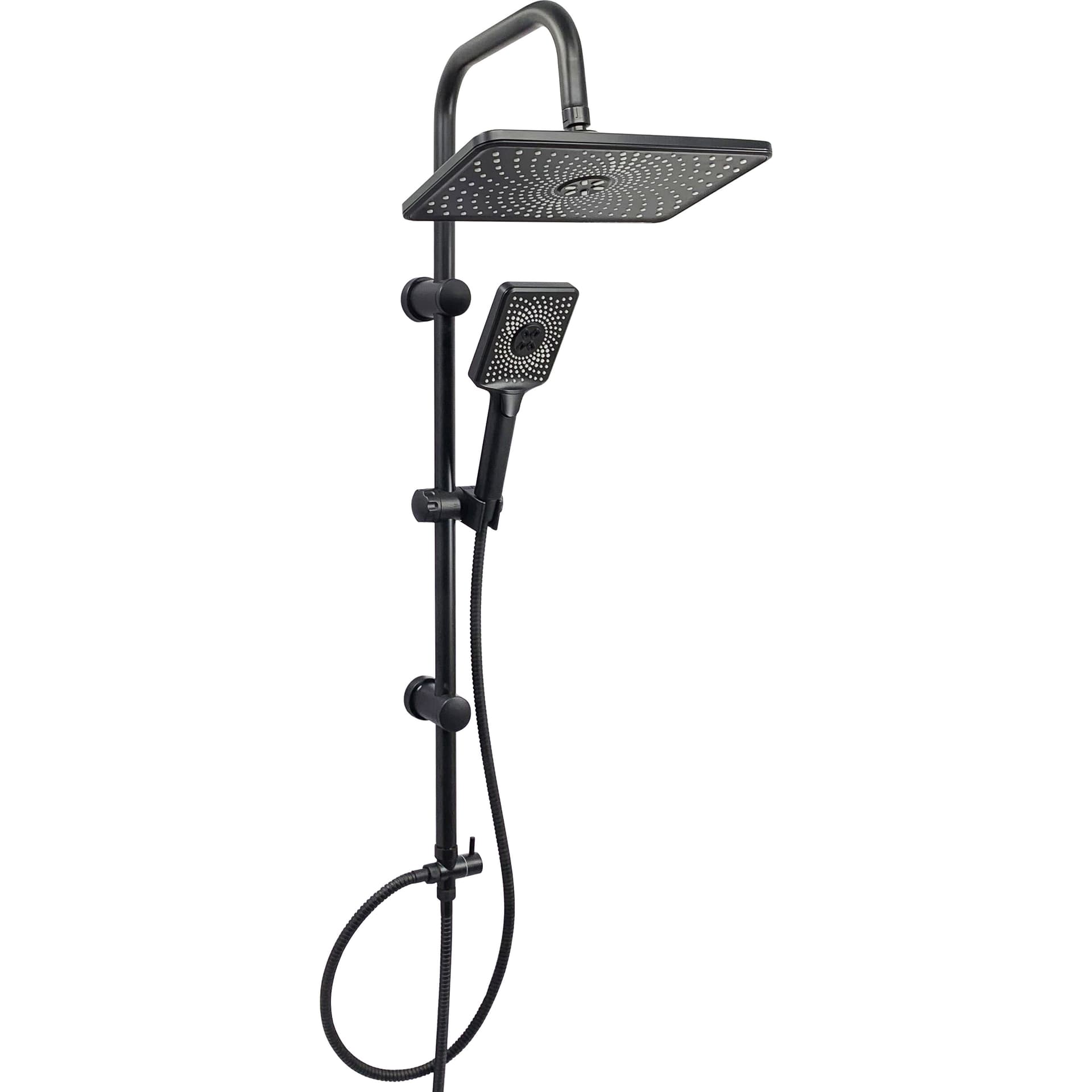 Colonna Doccia con Soff e Docc Lx 4002 Nero Op Groen - 2