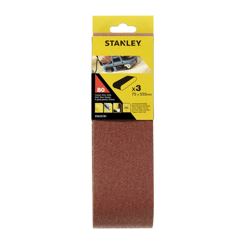 Piranha Stanley STA33191 X33191 3 Nastri 75 x 533 GR.80 - 2