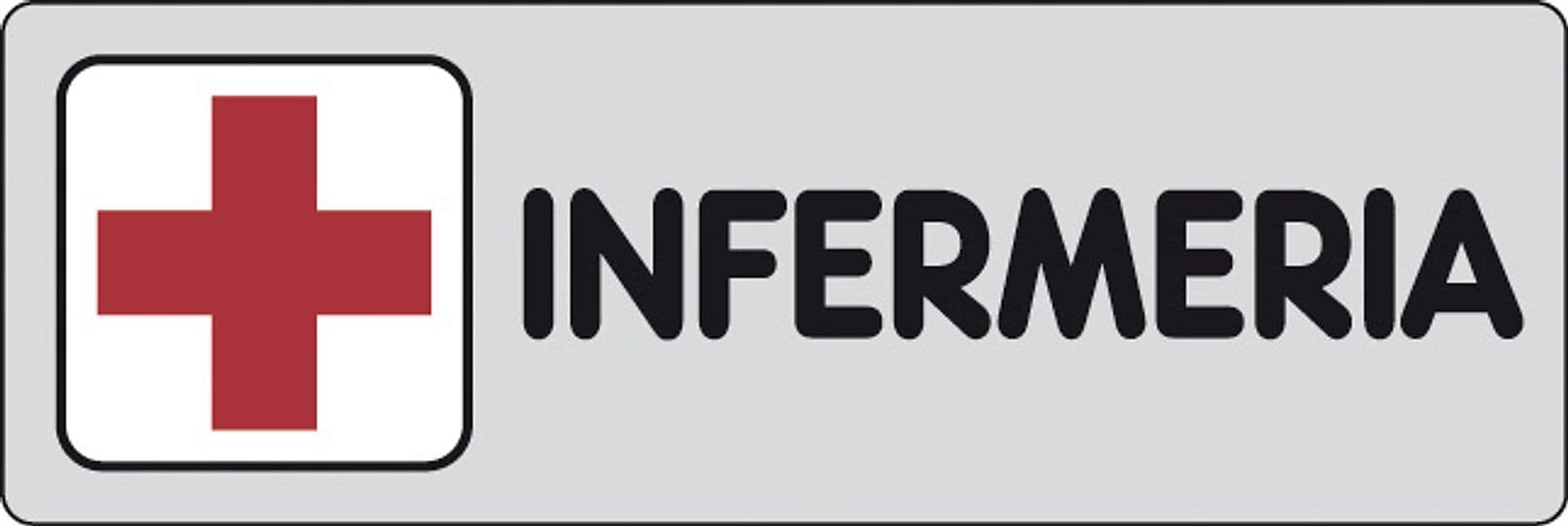 Etichetta Adesiva 150 x 50 Infermeria 10 Pezzi - 2