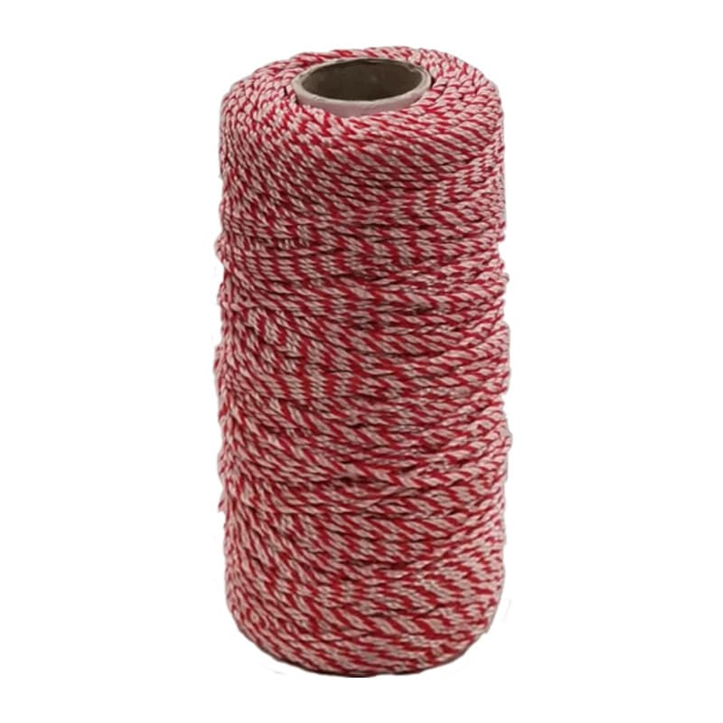 Lenza per Muratore in PP Bianco Rosso 200 m 4 Pezzi - 2