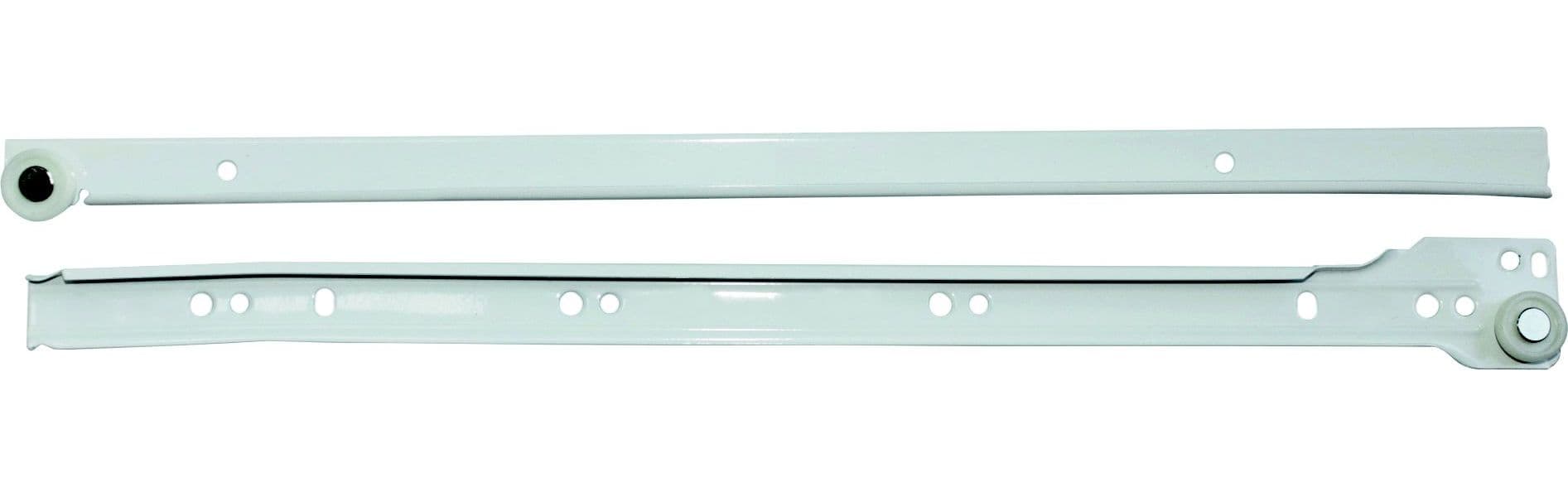Guida per Cassetti Acciaio 40 cm Laccato Bianco* 25 Coppie - 2