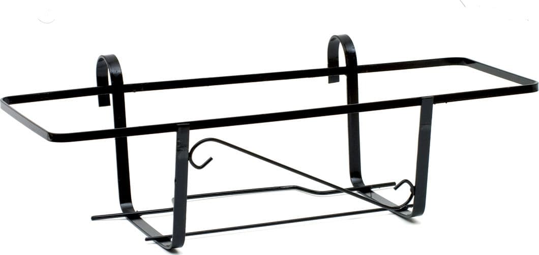 Fioriera da Balcone Tipo Napoli 60 cm Nero 5 Pezzi – Idroweb