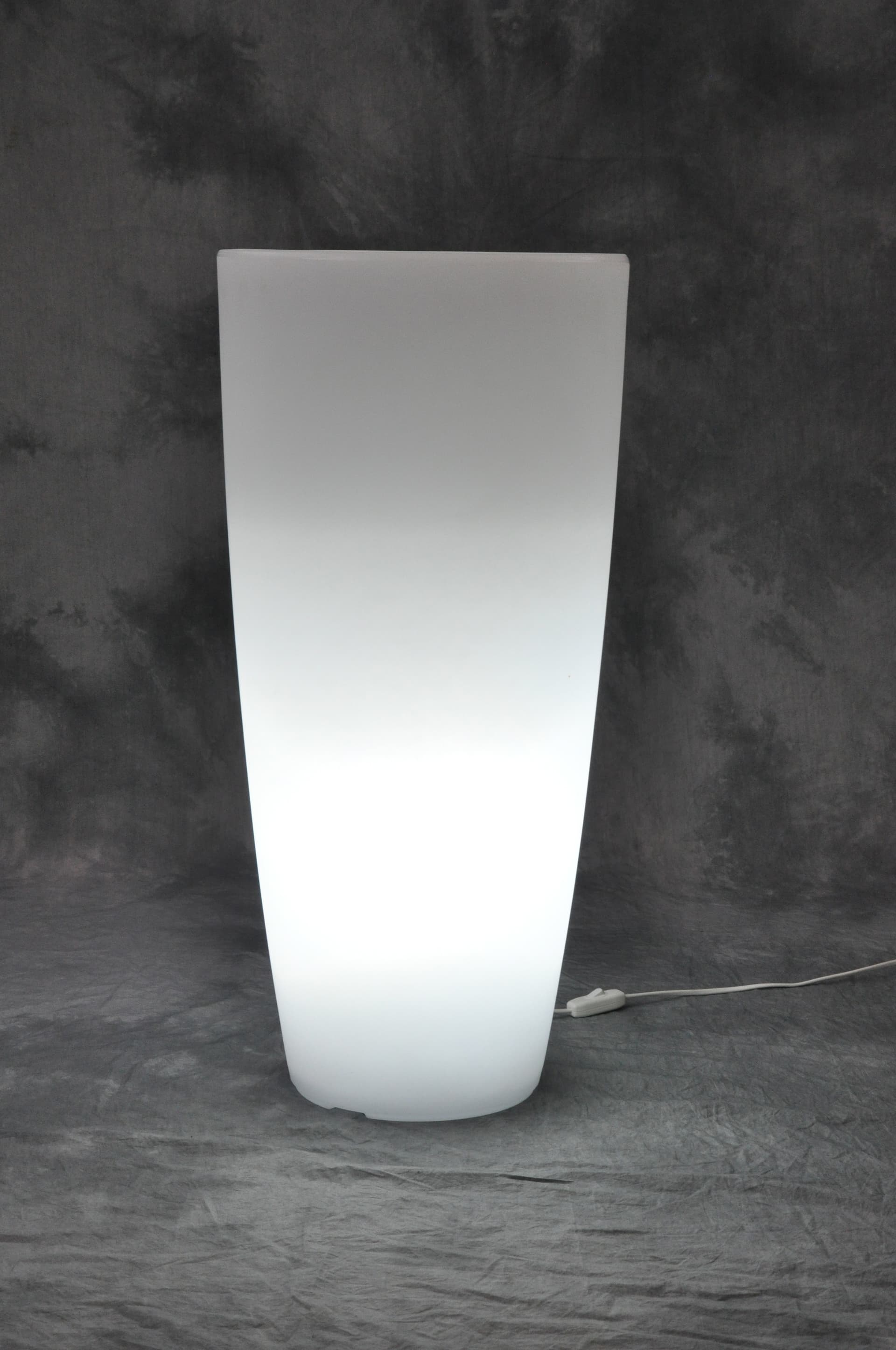 Vaso Home Light Tondo D 33 x 70 cm Ghiaccio Bianco – Idroweb