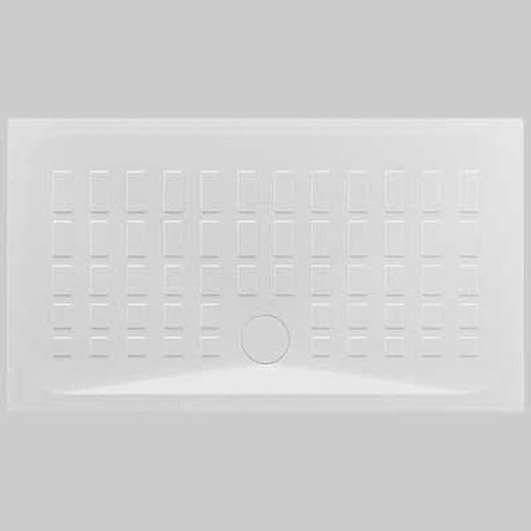Piatto Doccia Rettangolare Cube H 4,5 70 x 100 Azzurra - 2