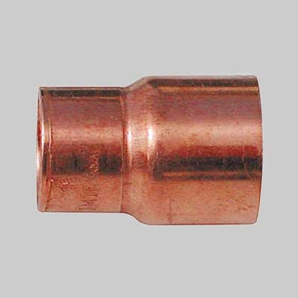 Manicotto Rame Ridotto a Saldare Maschio Femmina 14 x 12 Made in Italy - 2