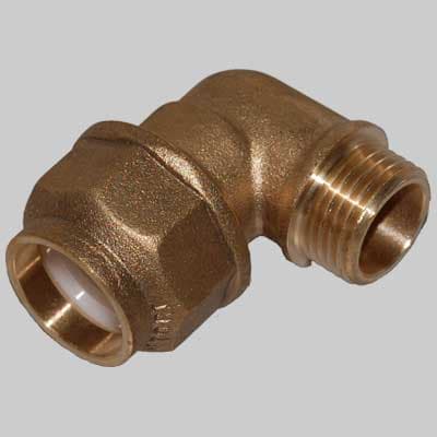 Raccordo Gomito Maschio Anello Resina 25 x 3/4 Astori - 2