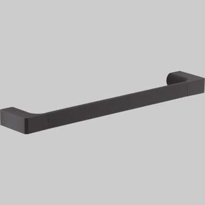 Portasalviette Pirenei F14 Nero Matt Cm 45 Gedy - 2