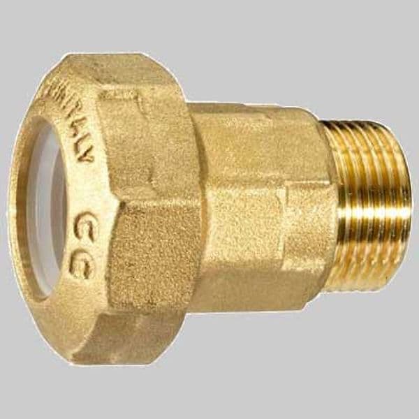 Raccordo Dritto Maschio PE Anello Resina 63 x 2 Cg Cavalletto - 2