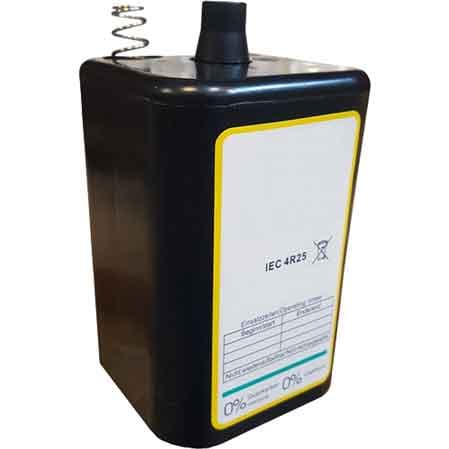 Batteria per Lampada Lampeggiante 6V Lunga Durata - 2