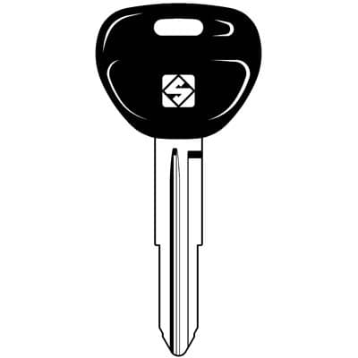Chiave Auto Mitsubishi MIT8AP Silca Acciaio Nichelato 5 Pezzi - 2