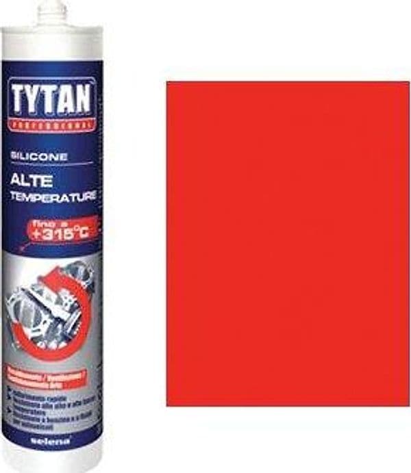 Silicone Alte Temperature Tytan Rosso 300 ml 3 Pezzi - 2