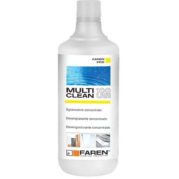 Sgrassante Concentrato 100 Usi Faren 1 L 12 Pezzi - 2