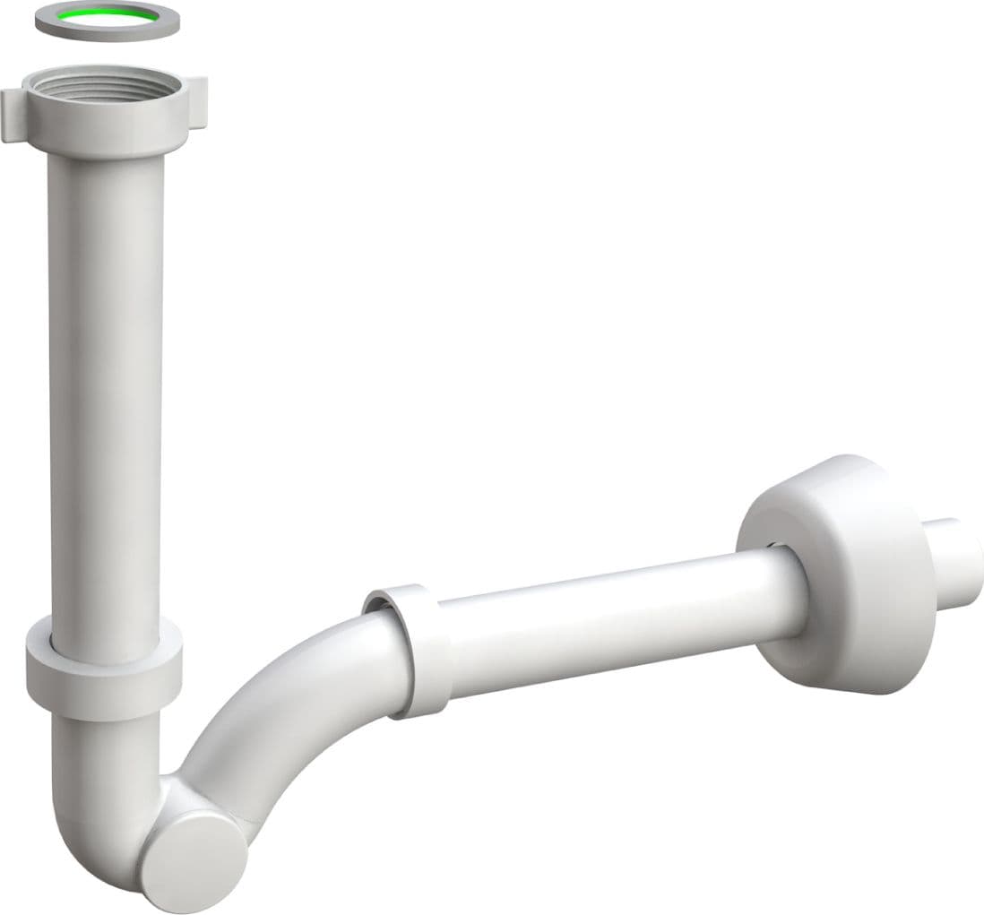 Sifone a Esse per Lavabo o Bidet 11/4 Ø 32 x 250 mm Bonomini - 2