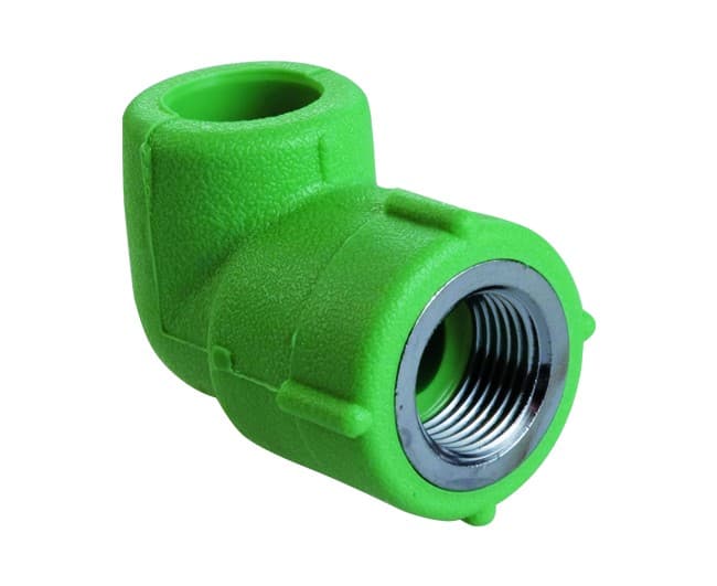 Gomito a 90 ° Filettato Femmina Polipropilene Ø 25 x ¾ Wavin Italia - 2