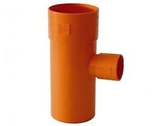 Braga Raccordo Scarico Ridotta 87 ° in PVC Maschio Femmina Ø 100 40 Idroweb - 2