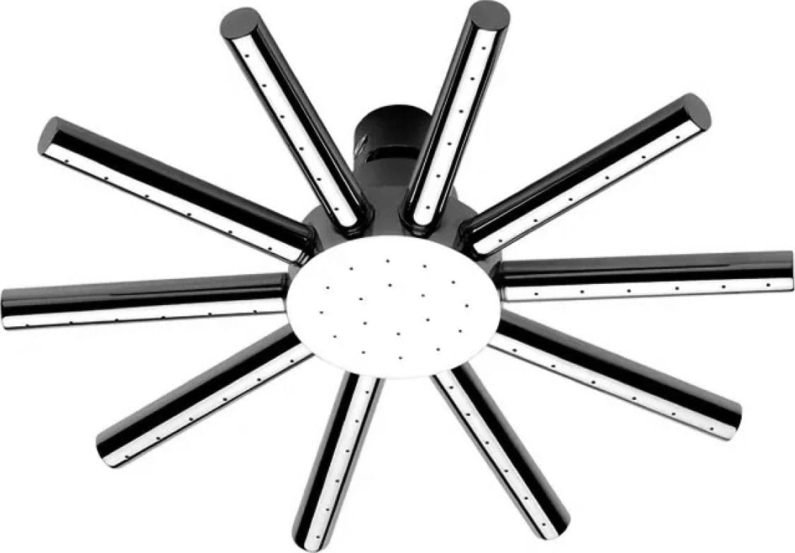Soffione in Ottone Cromato a Pioggia 66 Getti 1 2 1 Getto A180 Mm Remer - 2
